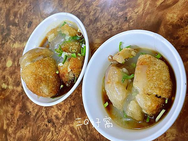 台中北區 太原路上的美食 在地小吃 吳記脆皮肉圓 銅板美食讓人回味無窮