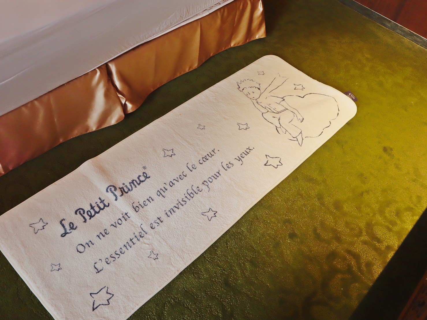 帶著飛航模飾 小王子聯名寢飾到薆悅酒店五權館開箱