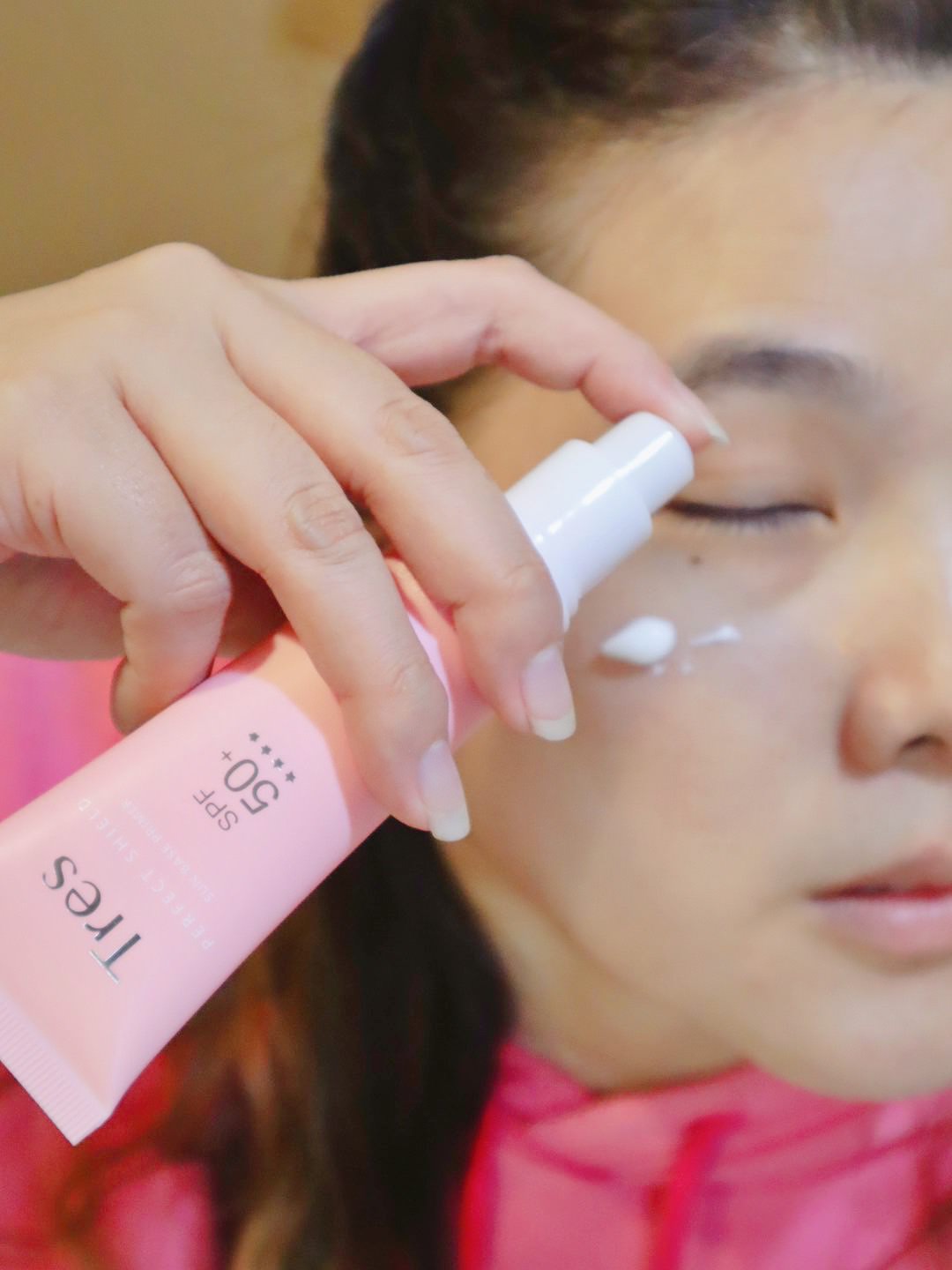 Tres特莉絲親膚美肌隔離乳SPF50+★★★★使用心得丨高係數臉部防曬 - 第10張圖