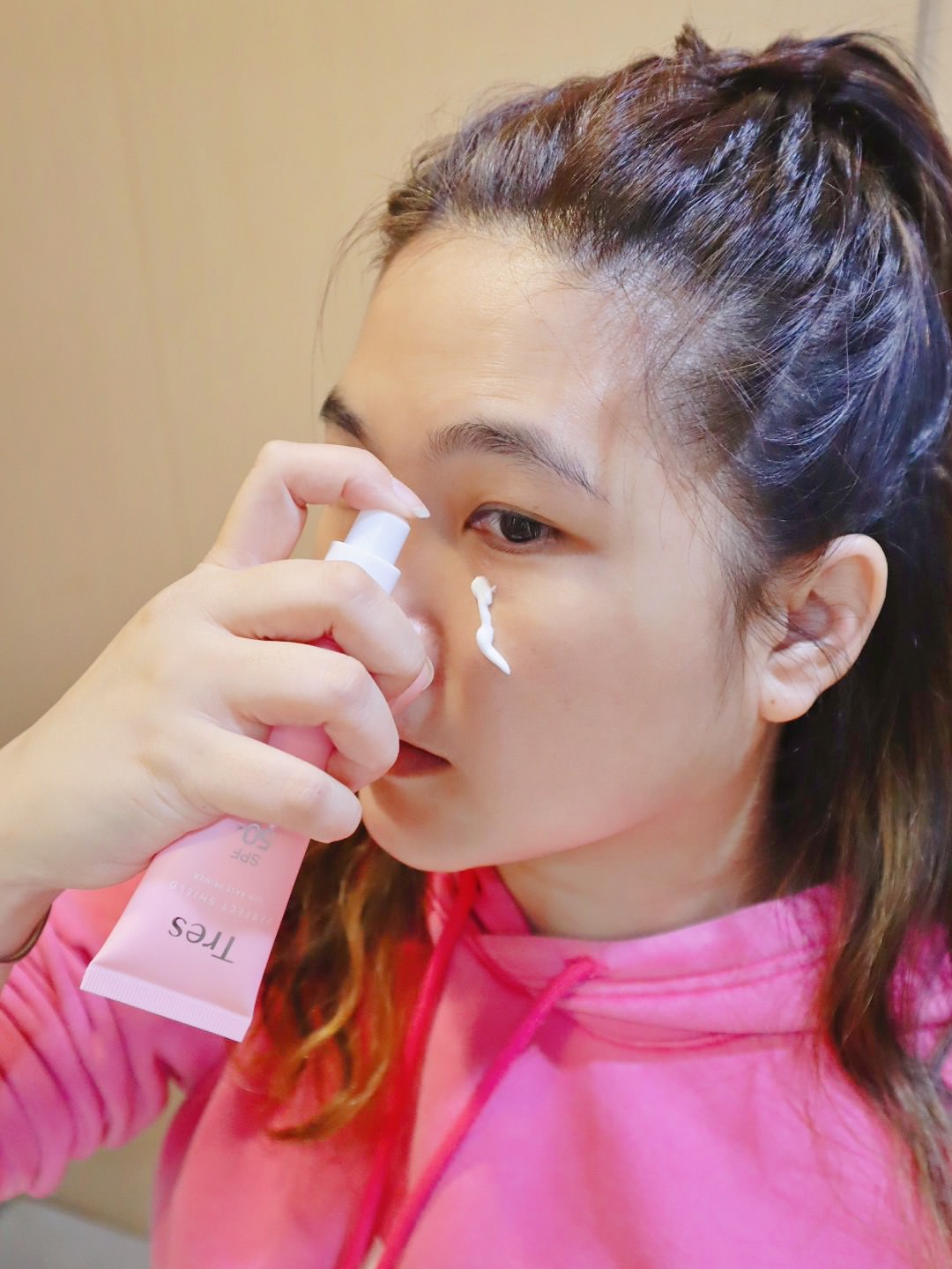Tres特莉絲親膚美肌隔離乳SPF50+★★★★使用心得丨高係數臉部防曬 - 第11張圖