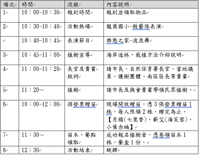 植樹節全台贈苗活動 - 第7張圖
