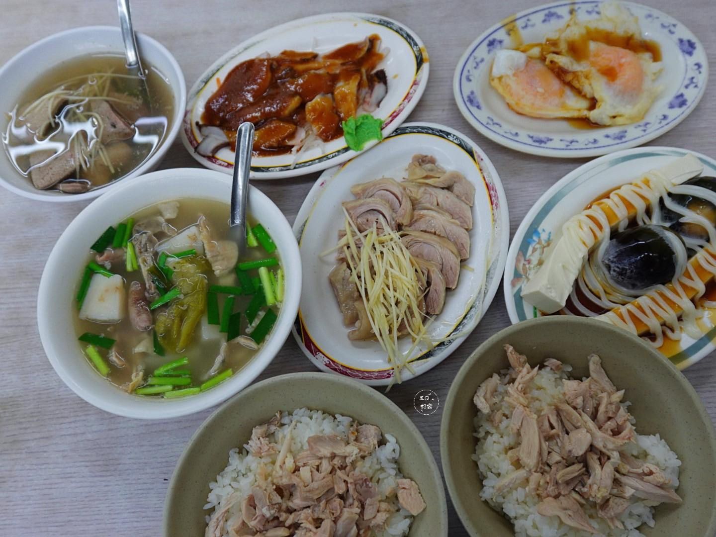 郭家雞肉飯：文化路夜市旁的排隊美食